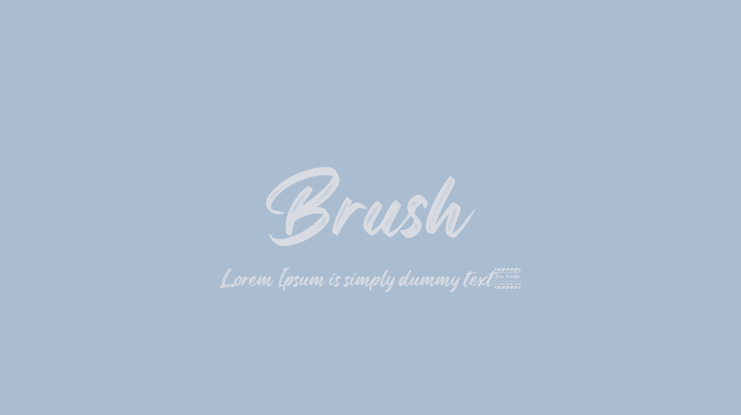Brush Font