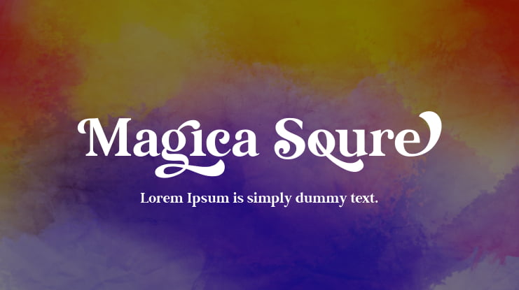 MagicalSource Font