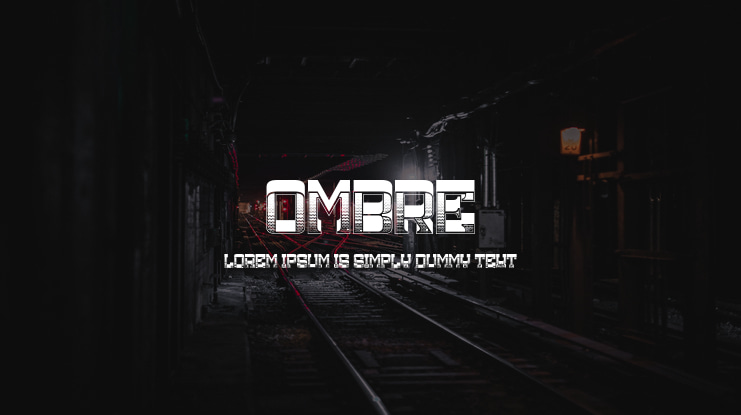 Ombre Font