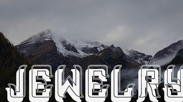 Jewelry Font