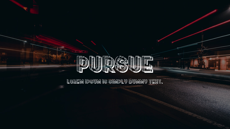 Pursue Font