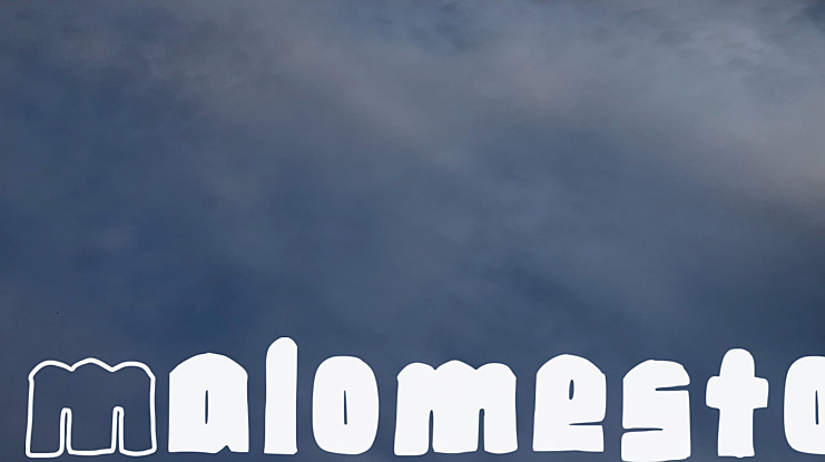 Malomesto Font