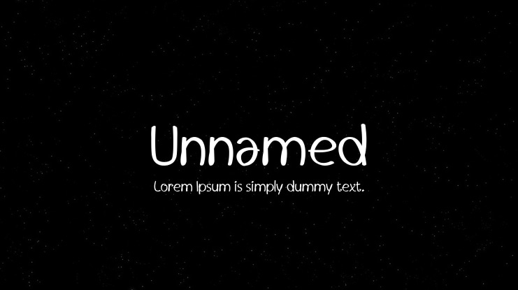 Unnamed Font