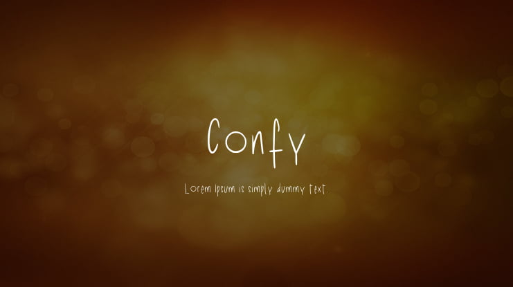 Confy Font