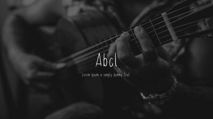 Abcl Font