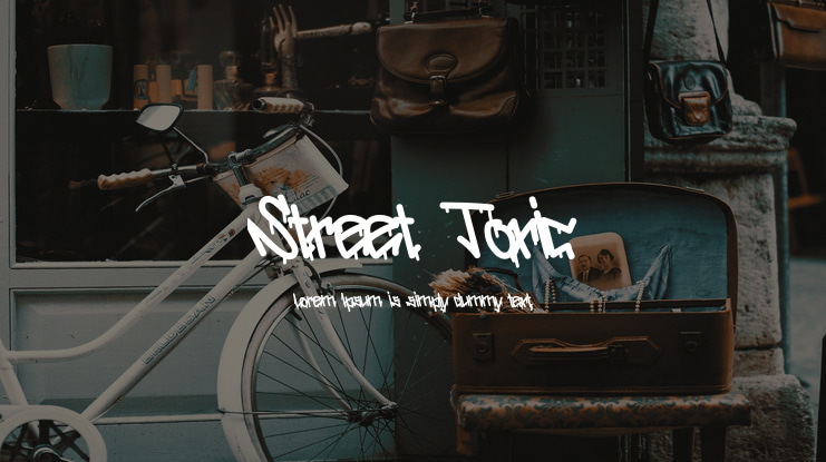 Street Toxic Font