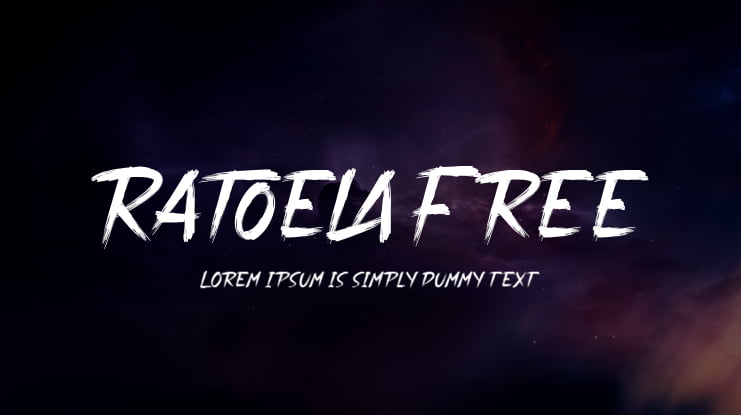 Ratoela Free Font