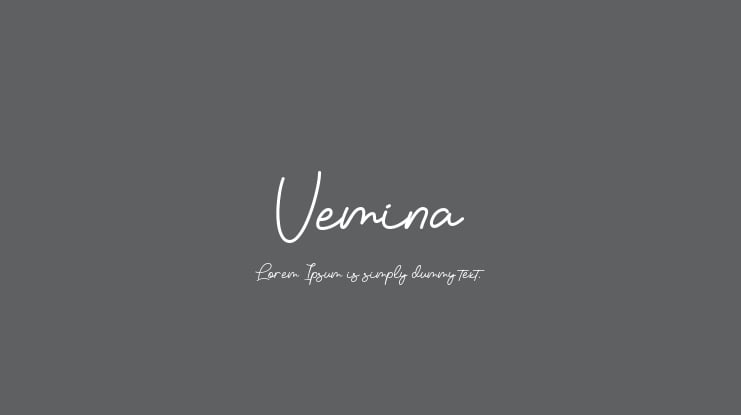 Vemina Font