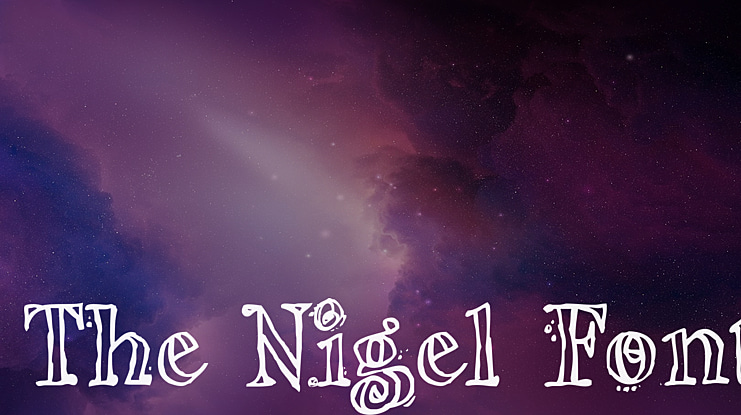 The Nigel Font