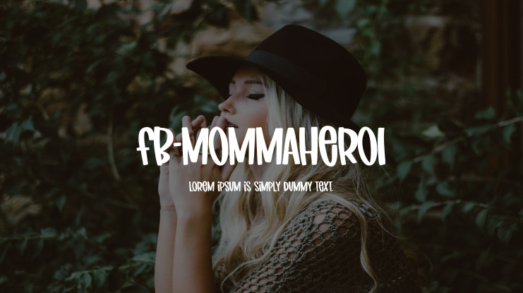 FB-MommaHero1 Font Family