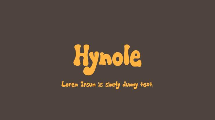 Hynole Font