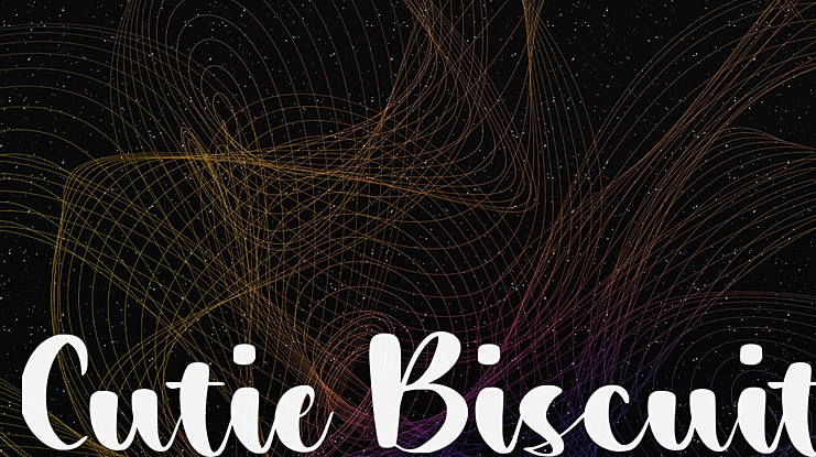 Cutie Biscuit Font