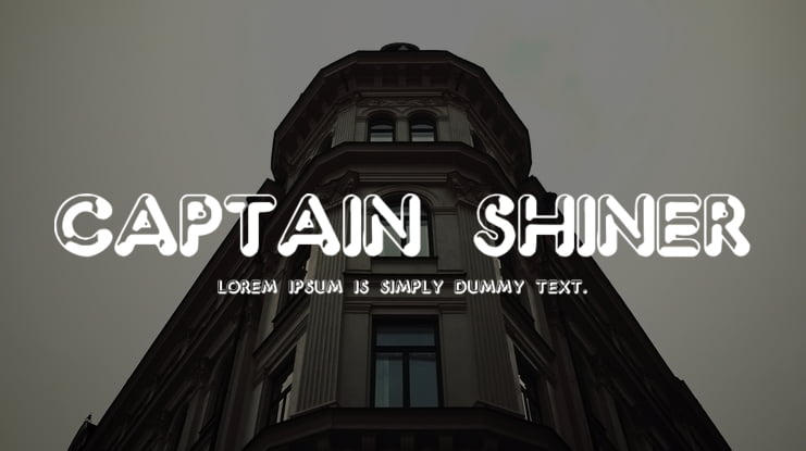 Captain Shiner Font