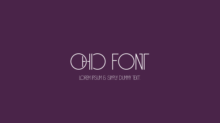 Ohio Font