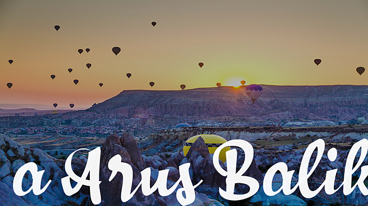 a Arus Balik Font