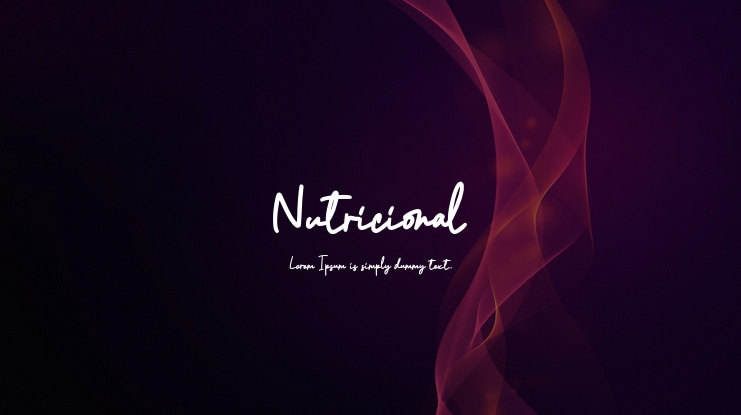 Nutricional Font
