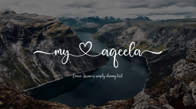 Aqeela Font
