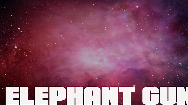Elephant Gun Font Family