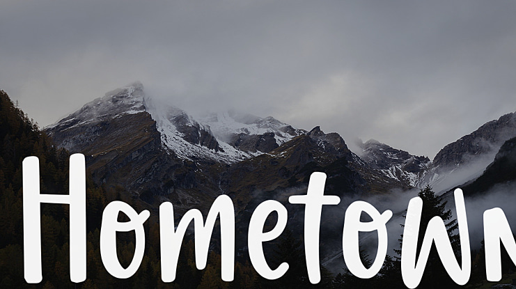 Hometown Font