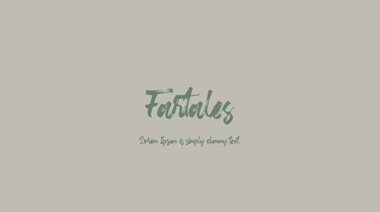 Fartales Font