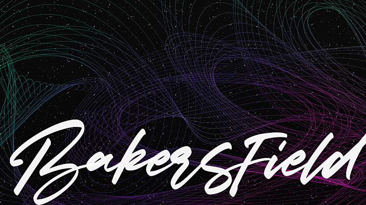 Bakersfield Font