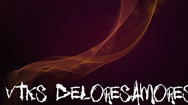 Vtks DeloresAmores Font