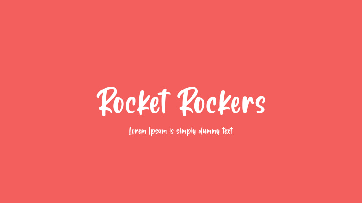 Rocket Rockers Font