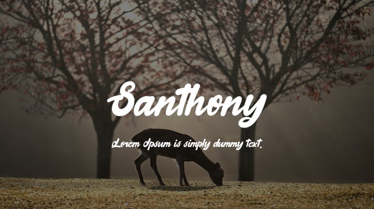 Santhony Font
