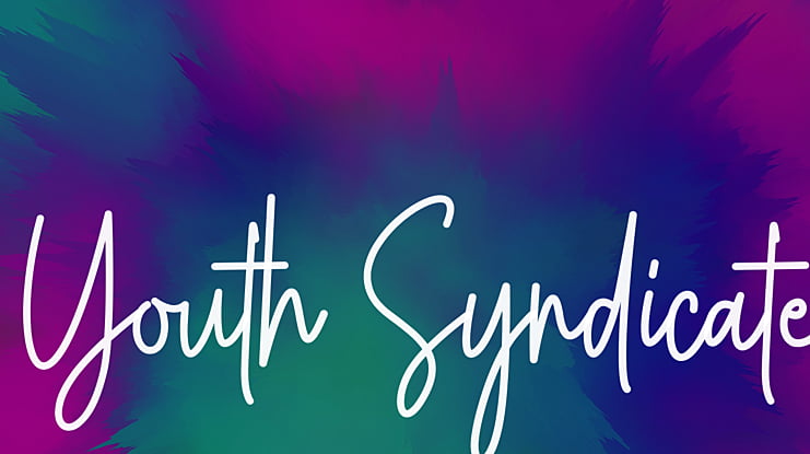 Youth Syndicate Font