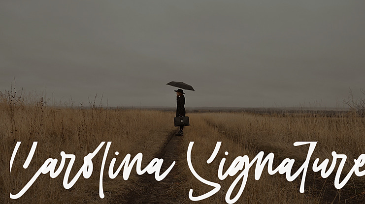 Carolina Signature Font