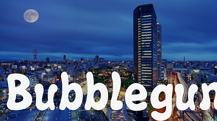 Bubblegun Font