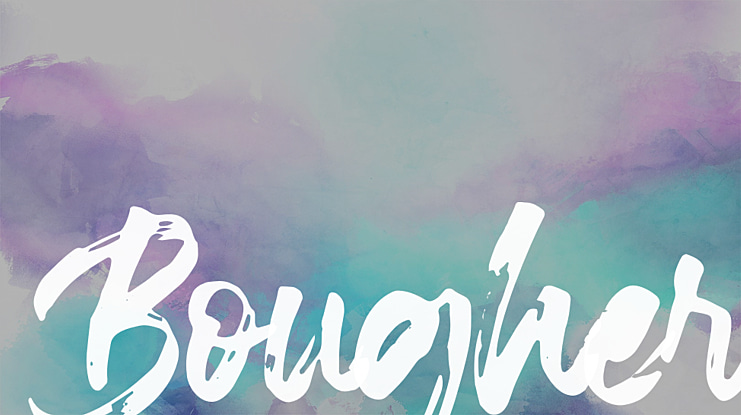 Bougher Font