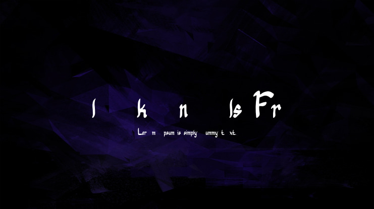 Black Angels Free Font