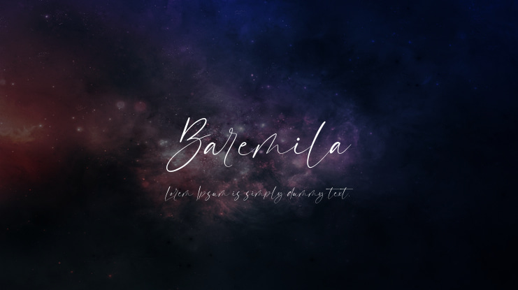 Baremila Font