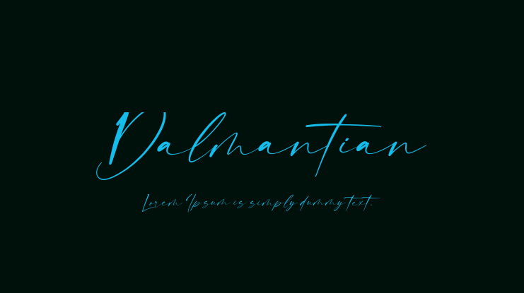 Dalmantian Font