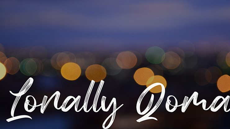 Lonally Qoma Font