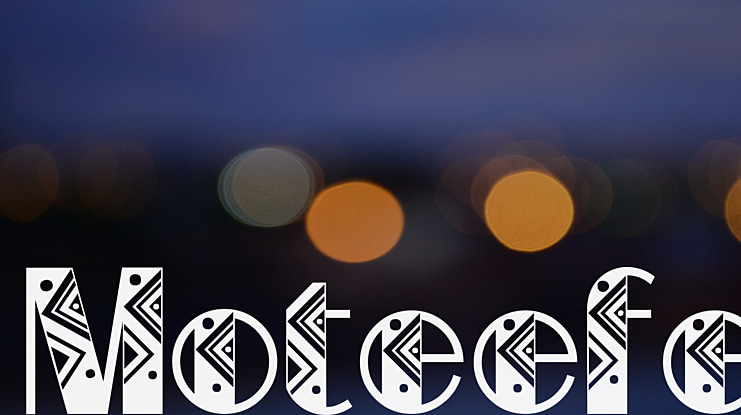 Moteefe Font