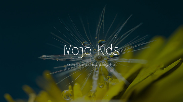 Mojo Kids Font