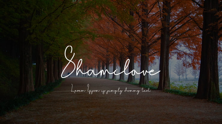 Shamilove Font