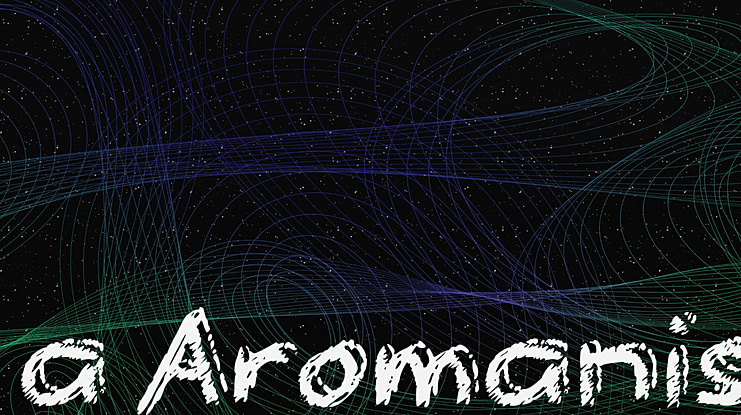 a Aromanis Font