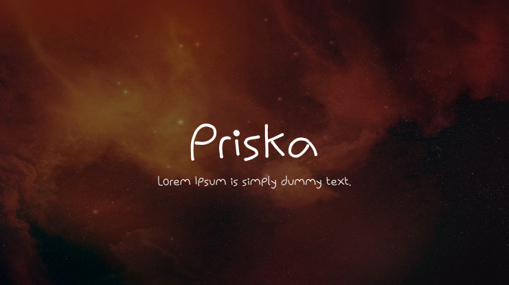 Priska Font Family