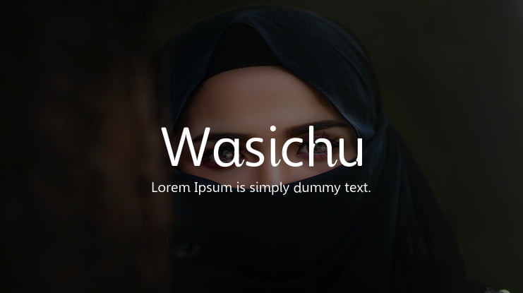 Wasichu Font