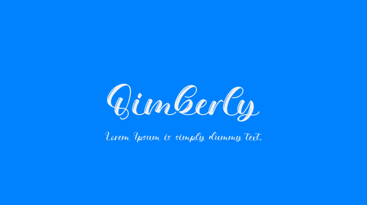 Qimberly Font