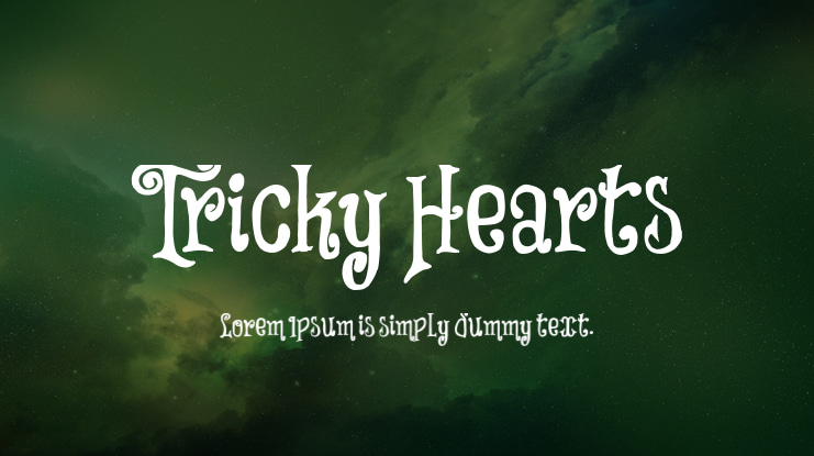 Tricky Hearts Font