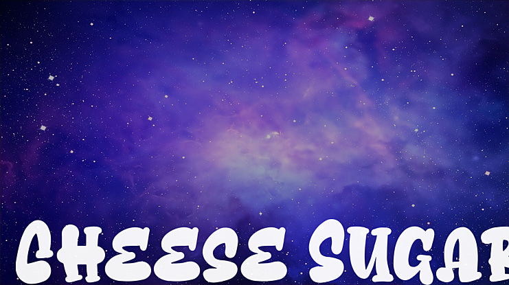 Cheese Sugar Font