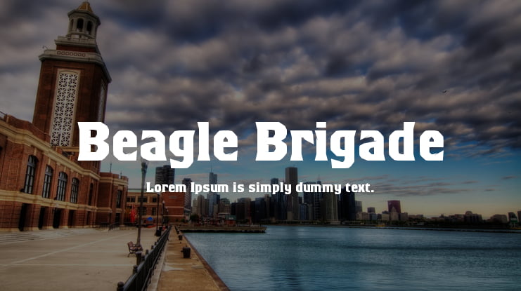 Beagle Brigade Font