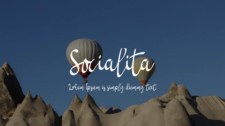 Socialita Font