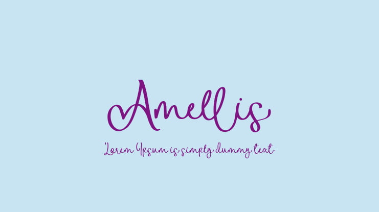 Amellis Font