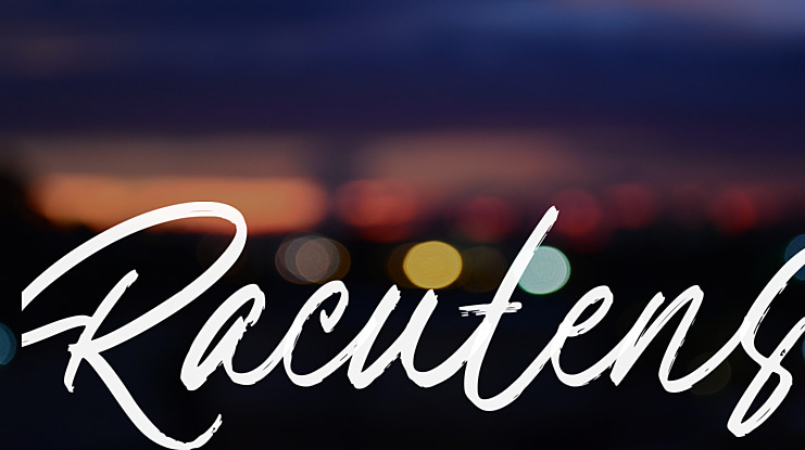 Racutens Font