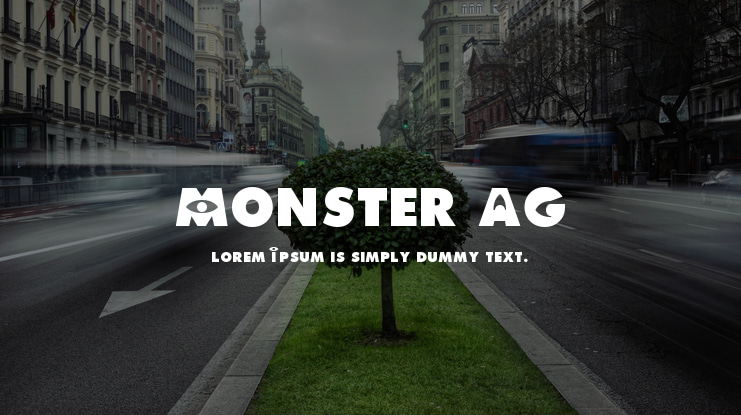 Monster AG Font